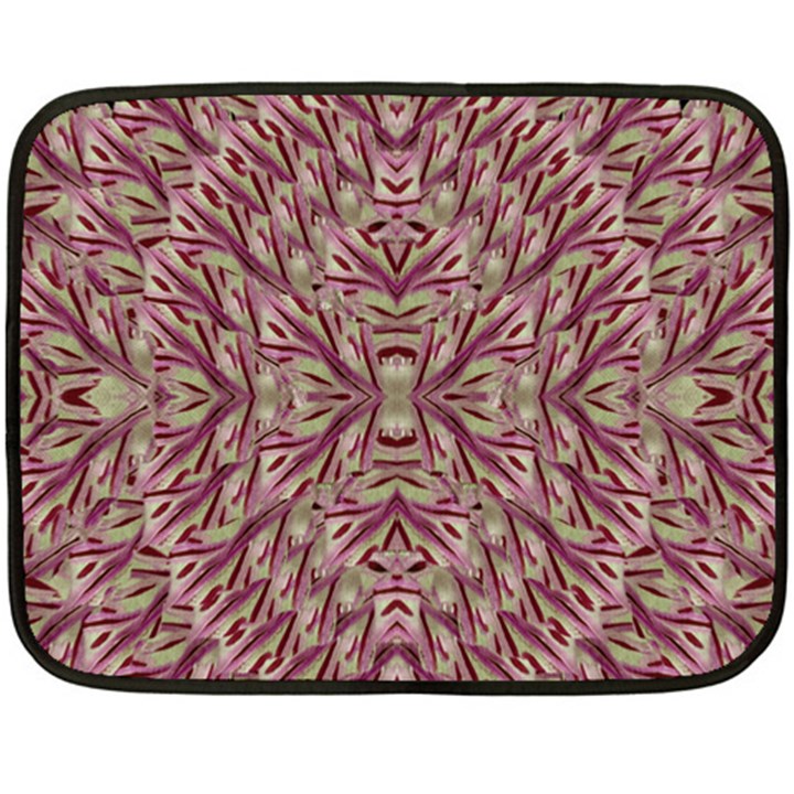 Mandala Art Paintings Collage Double Sided Fleece Blanket (Mini) 