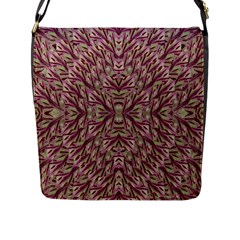 Mandala Art Paintings Collage Flap Messenger Bag (L) 