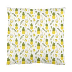 Pineapple Fruit And Juice Patterns Standard Cushion Case (two Sides) by TastefulDesigns