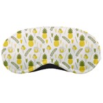 pineapple fruit and juice patterns Sleeping Masks Front