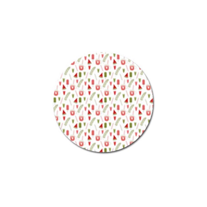 Watermelon fruit paterns Golf Ball Marker