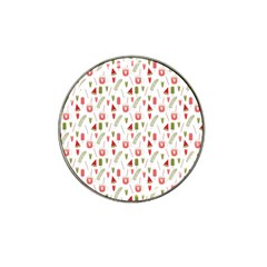 Watermelon Fruit Paterns Hat Clip Ball Marker (10 Pack) by TastefulDesigns