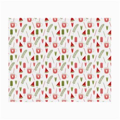 Watermelon Fruit Paterns Small Glasses Cloth (2-side) by TastefulDesigns