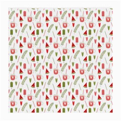 Watermelon Fruit Paterns Medium Glasses Cloth (2-side) by TastefulDesigns