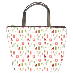 Watermelon Fruit Paterns Bucket Bags by TastefulDesigns