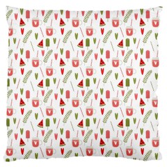 Watermelon Fruit Paterns Standard Flano Cushion Case (one Side) by TastefulDesigns