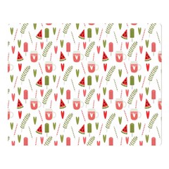 Watermelon Fruit Paterns Double Sided Flano Blanket (large)  by TastefulDesigns