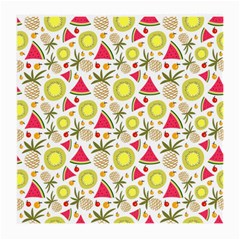 Summer Fruits Pattern Medium Glasses Cloth (2-side) by TastefulDesigns