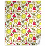 Summer Fruits Pattern Canvas 11  x 14   10.95 x13.48  Canvas - 1