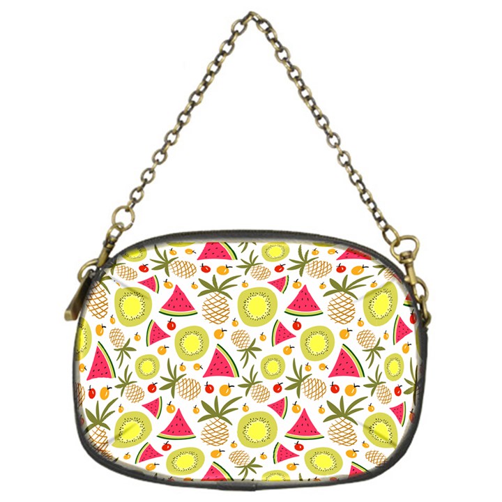 Summer Fruits Pattern Chain Purses (One Side) 