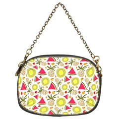 Summer Fruits Pattern Chain Purses (two Sides)  by TastefulDesigns