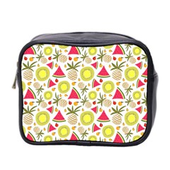 Summer Fruits Pattern Mini Toiletries Bag 2-side by TastefulDesigns