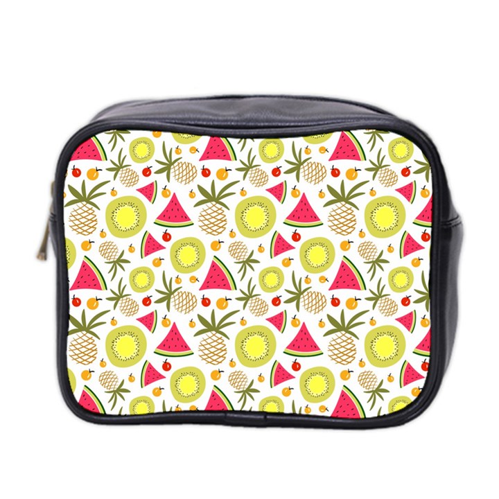 Summer Fruits Pattern Mini Toiletries Bag 2-Side