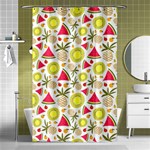 Summer Fruits Pattern Shower Curtain 48  x 72  (Small)  Curtain(48  X 72 ) - 42.18 x64.8  Curtain(48  X 72 )