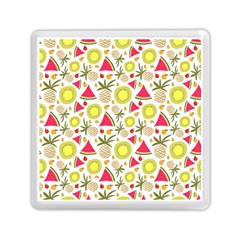 Summer Fruits Pattern Memory Card Reader (square)  by TastefulDesigns