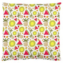 Summer Fruits Pattern Standard Flano Cushion Case (one Side) by TastefulDesigns