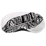 Feather Zentangle Sleeping Masks Front