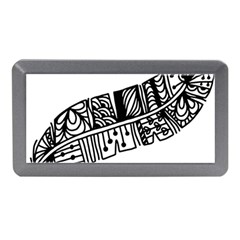 Feather Zentangle Memory Card Reader (mini)