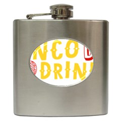 Cinco De Drinko Hip Flask (6 Oz) by CraftyLittleNodes