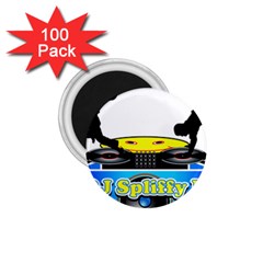 Dj Logo Transparent 1 75  Magnets (100 Pack)  by Acid909