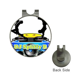 Dj Logo Transparent Hat Clips With Golf Markers by Acid909