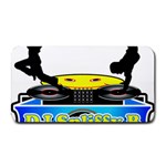 Dj Logo Transparent Medium Bar Mats 16 x8.5  Bar Mat