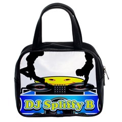 Dj Logo Transparent Classic Handbags (2 Sides) by Acid909