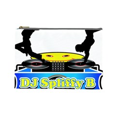 Dj Logo Transparent Cosmetic Bag (large)  by Acid909