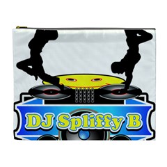 Dj Logo Transparent Cosmetic Bag (xl) by Acid909