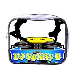 Dj Logo Transparent Mini Toiletries Bags by Acid909