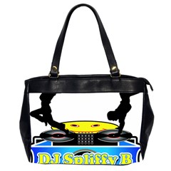 Dj Logo Transparent Office Handbags (2 Sides) 