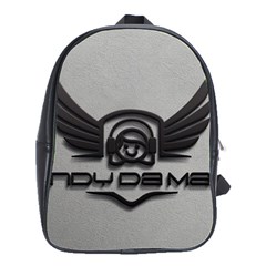 Andy Da Man 3D Grey School Bags(Large) 