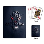 Andy Da Man 3D Dark Playing Card Back