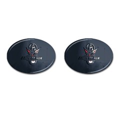 Andy Da Man 3d Dark Cufflinks (oval)