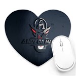 Andy Da Man 3D Dark Heart Mousepads Front