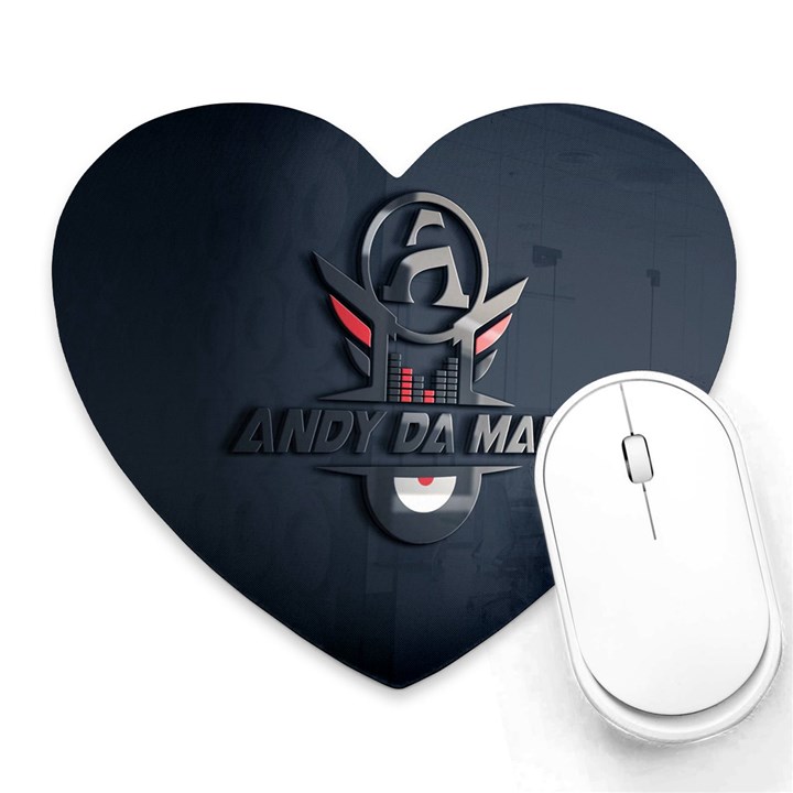 Andy Da Man 3D Dark Heart Mousepads