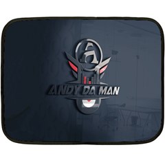 Andy Da Man 3d Dark Fleece Blanket (mini) by Acid909