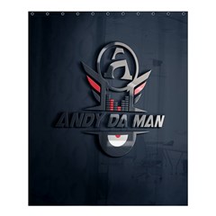 Andy Da Man 3d Dark Shower Curtain 60  X 72  (medium) 