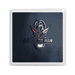 Andy Da Man 3d Dark Memory Card Reader (square)  by Acid909