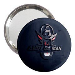 Andy Da Man 3d Dark 3  Handbag Mirrors by Acid909