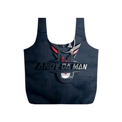 Andy Da Man 3d Dark Full Print Recycle Bags (s)  by Acid909