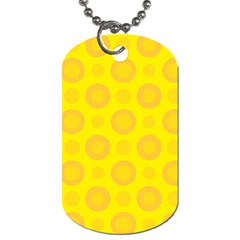 Cheese Background Dog Tag (one Side) by berwies