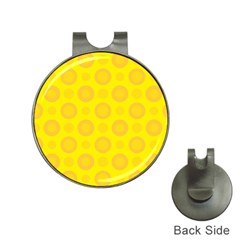 Cheese Background Hat Clips With Golf Markers by berwies