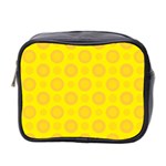 CHEESE BACKGROUND Mini Toiletries Bag 2-Side Front