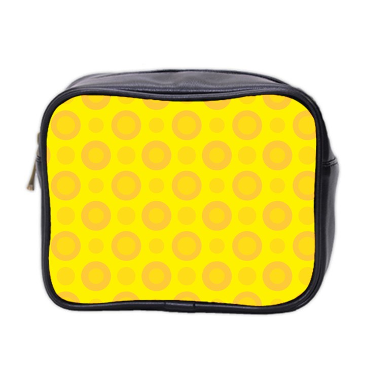 CHEESE BACKGROUND Mini Toiletries Bag 2-Side