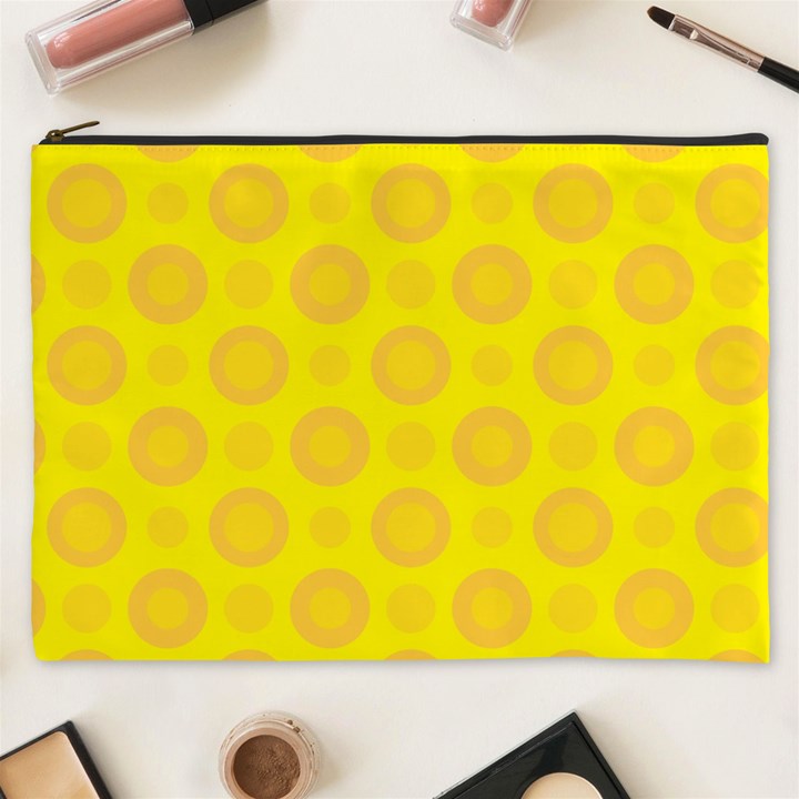 CHEESE BACKGROUND Cosmetic Bag (XXXL) 