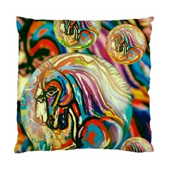 Abstract Horses Standard Cushion Case (one Side)