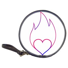 Heart Flame Logo Emblem Classic 20-cd Wallets by Nexatart