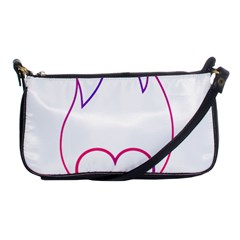 Heart Flame Logo Emblem Shoulder Clutch Bags by Nexatart