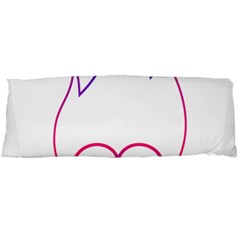 Heart Flame Logo Emblem Body Pillow Case (dakimakura) by Nexatart